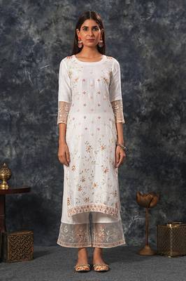 Rukmani - Ivory Suit Set 2