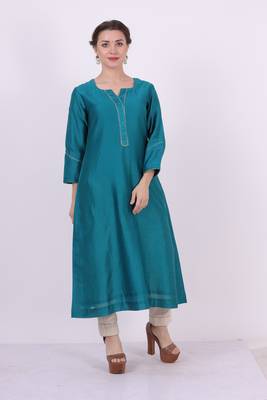 Saroj  - turquoise Suit Set 2