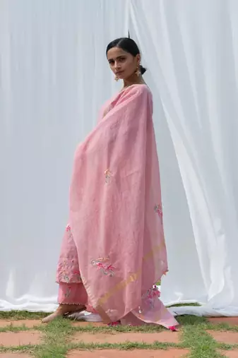 Titli - Onion Pink Suit Set