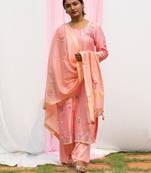 Titli - Peach Suit Set