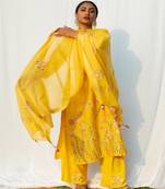 Nidhi - Yellow Suit Set