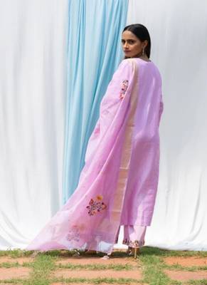 Parineeta - Mauve Suit Set 2