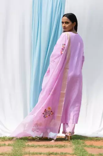 Parineeta - Mauve Suit Set