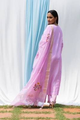 Parineeta - Mauve Suit Set 3
