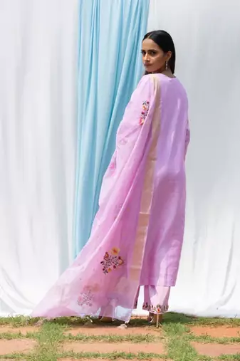 Parineeta - Mauve Suit Set