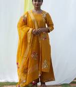 Parineeta - Yellow Suit Set