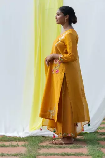 Parineeta - Yellow Suit Set
