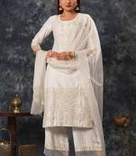 Raasika - Ivory Suit Set