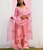 Radhika - Onion Pink Suit Set