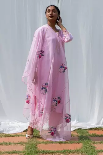 Radhika - Pink Suit Set