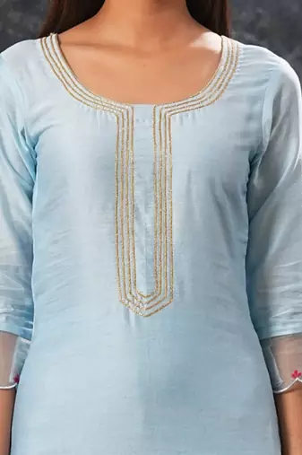 Radhika - Sky Blue Suit Set