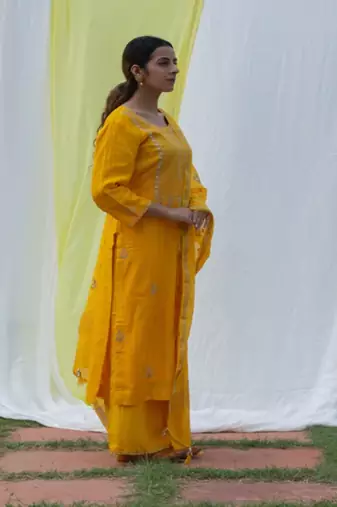 Raj - Yellow Suit Set
