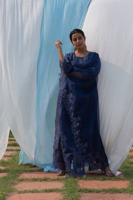 Rajdulari - Midnight Blue Suit Set 3