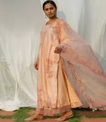 Rajdulari - Nude Pink Suit Set