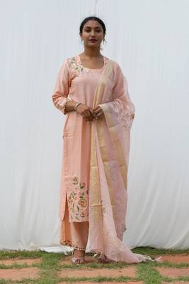 Rajkumari - Nude Pink Suit Set 1