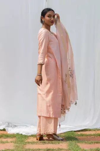 Rajkumari - Nude Pink Suit Set