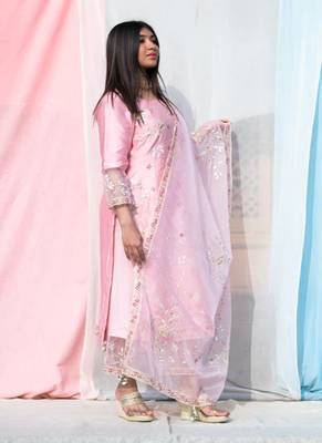 Rukmani - Pink Suit Set 2