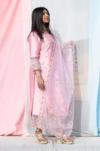 Rukmani - Pink Suit Set