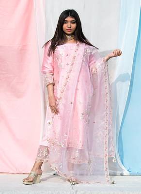 Rukmani - Pink Suit Set 1