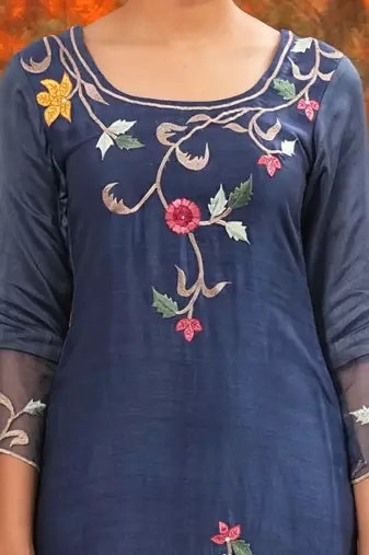 Sarla - Midnight Blue Suit Set