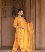 Meenkshi - Yellow Suit Set
