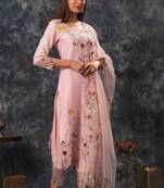 Sarla - Pink Suit Set