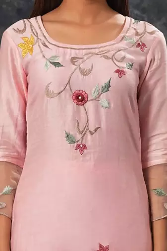 Sarla - Pink Suit Set