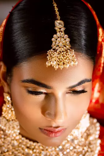 Kundan and pearl necklace set