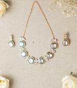 Polki necklace set