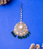 Green diamond mangtikka