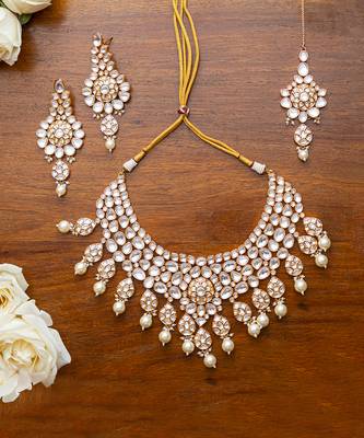 Kundan necklace set 1