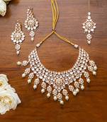 Kundan necklace set