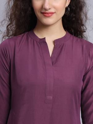 Purple Cotton Co-Ord Sets 2
