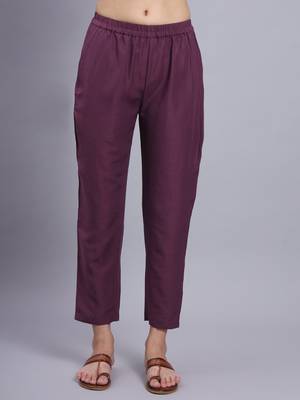 Purple Cotton Co-Ord Sets 7