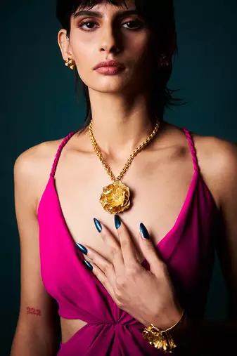 Champa jewellery set