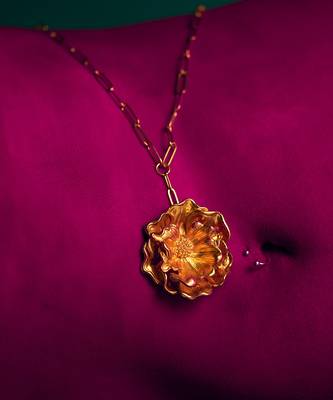Champa long necklace 3