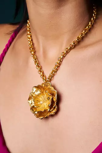 Champa short necklace