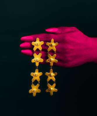 Kamal aankhen earrings 2