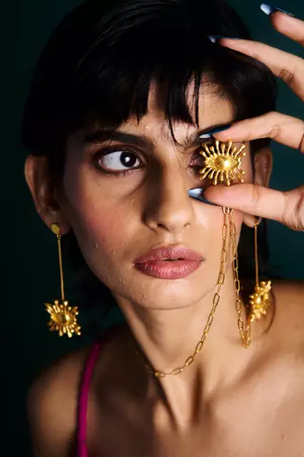 Nazar battu jewellery set