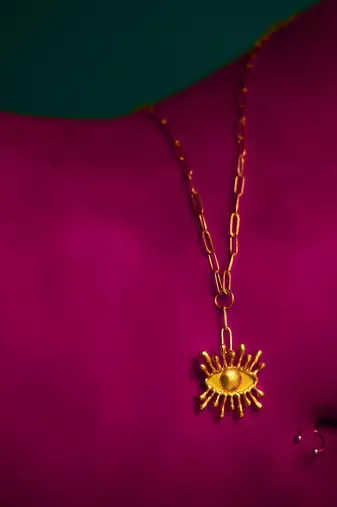 Nazar battu necklace
