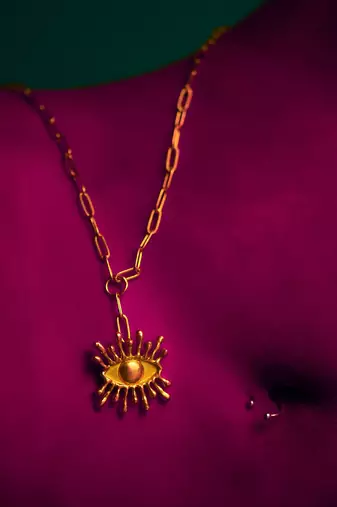 Nazar battu necklace