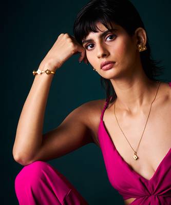 Chameli jewellery set with bracelet 3