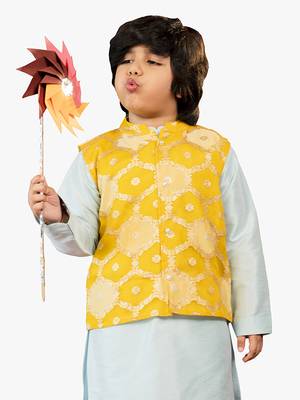 yellow organza jacket (set of 1) 4