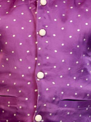 purple organza jacket(set of 1) 2