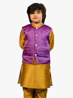 purple organza jacket(set of 1) 1