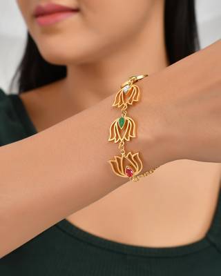 Zuriijewels lotus bracelet 3