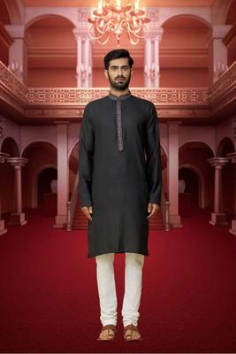 Men' cotton kurta churidar set 2