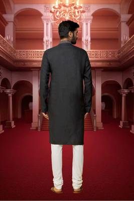 Men' cotton kurta churidar set 3