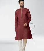 Men' cotton kurta churidar set
