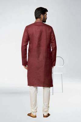 Men' cotton kurta churidar set 3